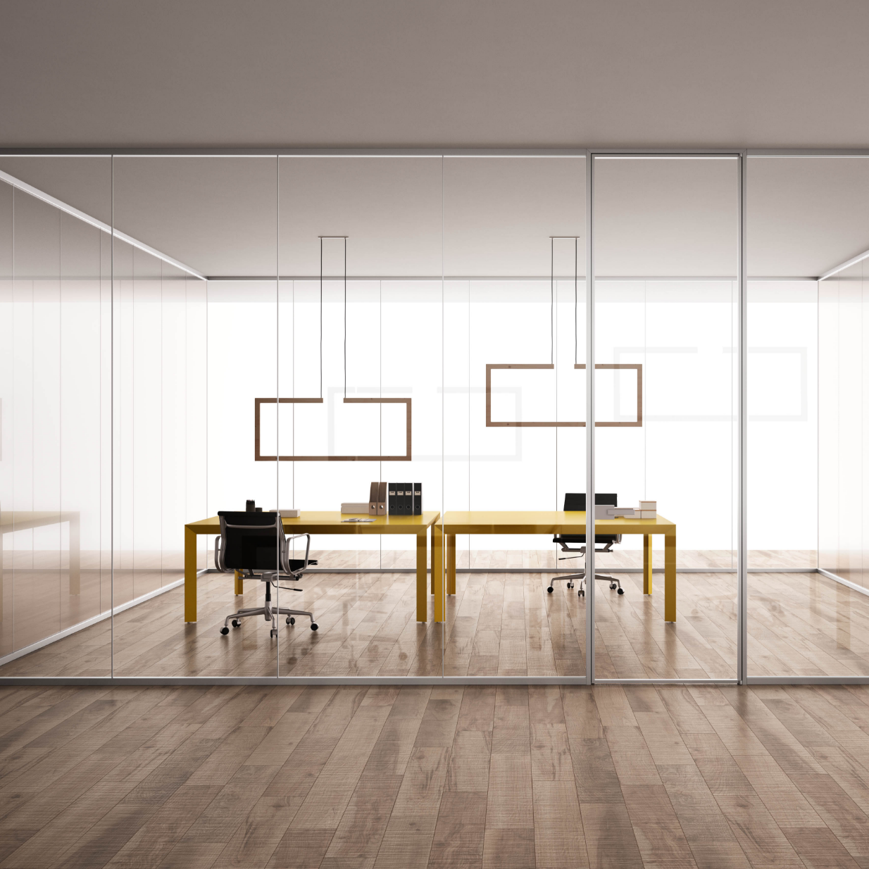 Portes intérieures sur-mesure vitrées