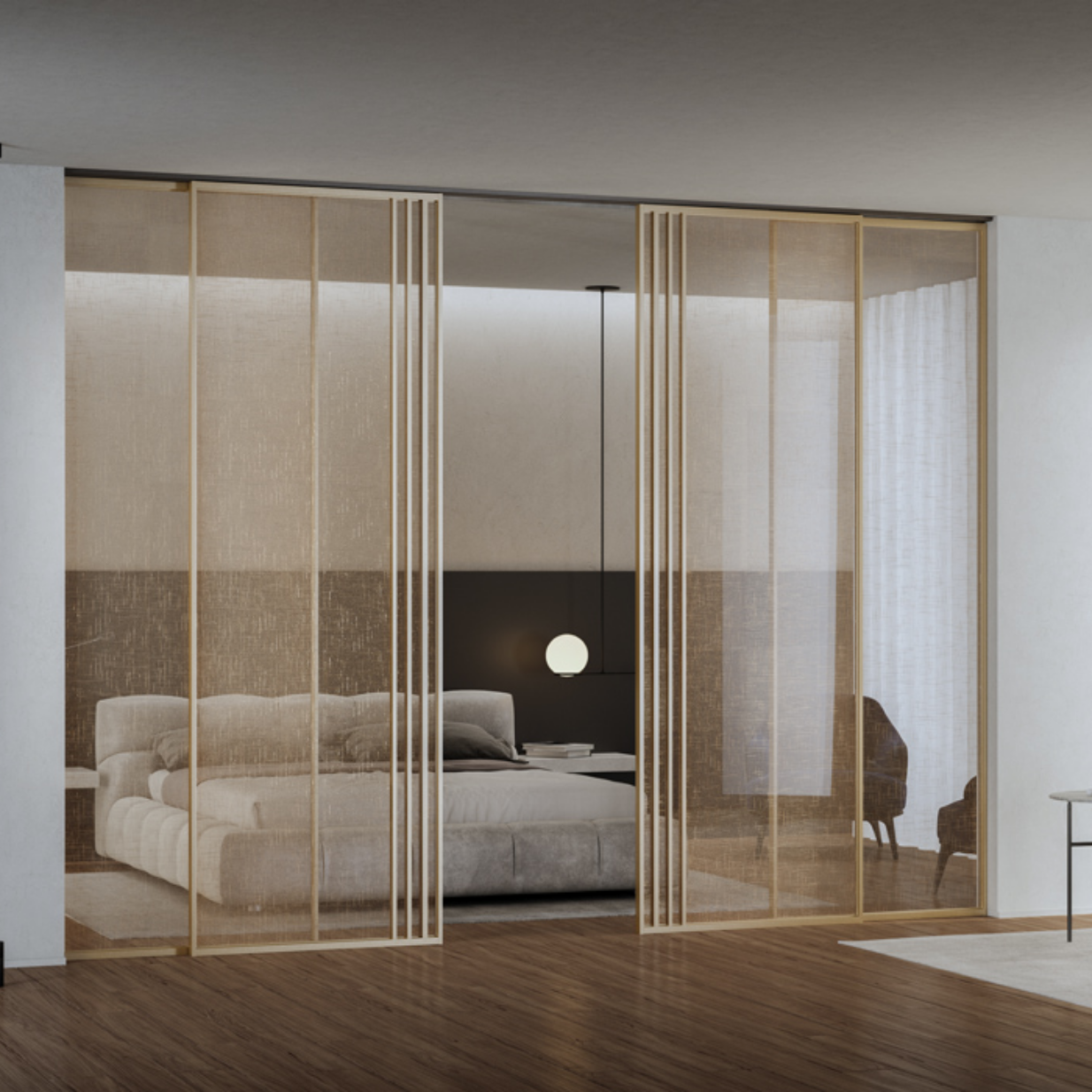 Portes intérieures sur-mesure coulissantes